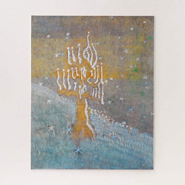 Winter 1 | Mikalojus Konstantinas Ciurlionis | Puzzle (Vertikal)