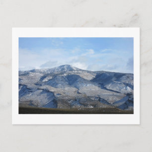 Winter 2020 Sacramento-Berge Postkarte