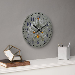 Winter 3 große wanduhr