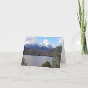 Winter am Whiskeytown See / Weihnachten ...... Kar Karte