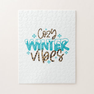 Winter Art Cosy Winter Vibes Puzzle