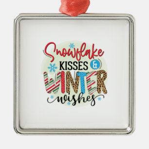 Winter Art Winter wünscht Ornament Aus Metall