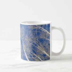 Winter Aspen Trees Tasse