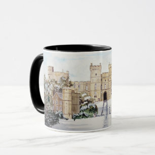 Winter auf Schloss Windsor Tasse