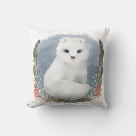 Winter Baby Animal Throw Kissen