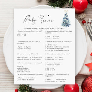 Winter-Baby-Baum-Trivia   Babyparty-Spiel