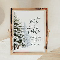 Winter Baby Duft Tafelschild