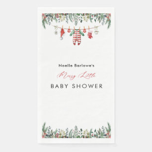 Winter Baby Dusche Party Napkins Serviette