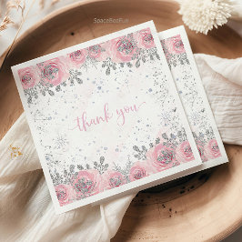 Winter Baby-Dusche Serviette