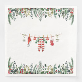 Winter Baby Dusche Serviette