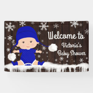 Winter Baby Es ist kalt draußen Baby Shower Banner