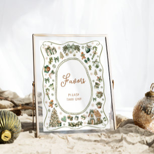 Winter Baby Es ist kalt draußen Babydusche Liebhab Poster