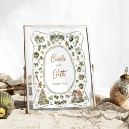 Winter Baby Es ist kalt draußen Karten und Geschen Poster