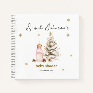 Winter Baby Showbook Notizbuch