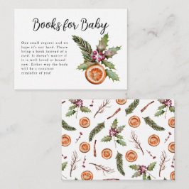 Winter Baby Showbuchung Begleitkarte