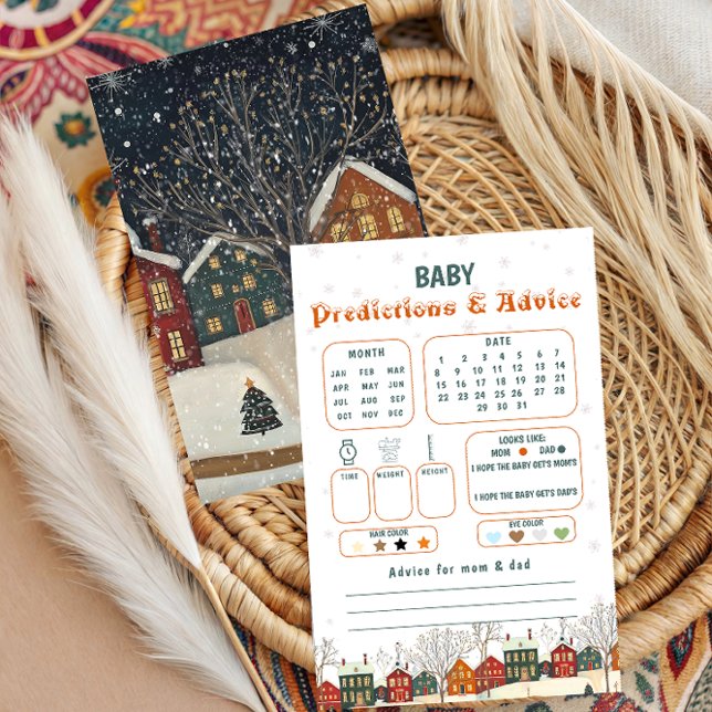 Winter Baby Shower Predictions and Advice (Von Creator hochgeladen)