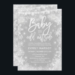 Winter-Babyparty-Einladungs-Geschlechts-neutrales Einladung<br><div class="desc">Winter-Babyparty-Einladung. 
Alle Entwürfe sind © PIXEL-PERFEKTIONS-PARTY Ltd.</div>