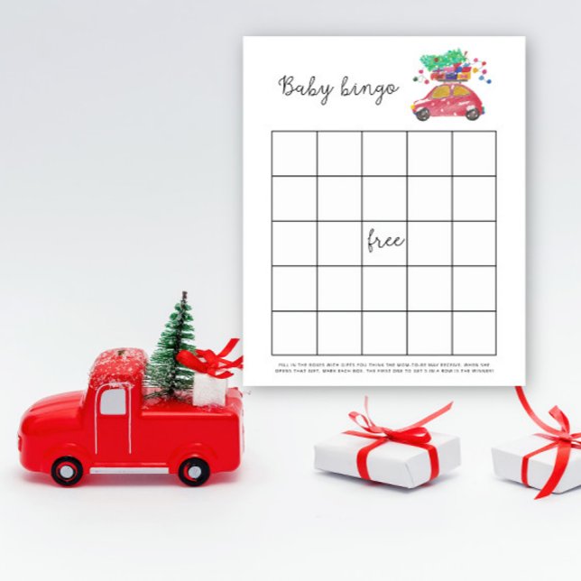 Winter-Babyshower-Bingo-Spiel (Von Creator hochgeladen)