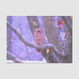 Winter-Barschengeweih Seidenpapier