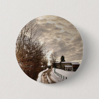 Winter-Bauernhof Button