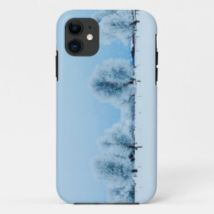 Winter-Bauernhof Case-Mate iPhone Hülle