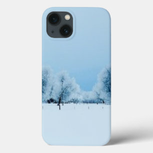 Winter-Bauernhof Case-Mate iPhone Hülle