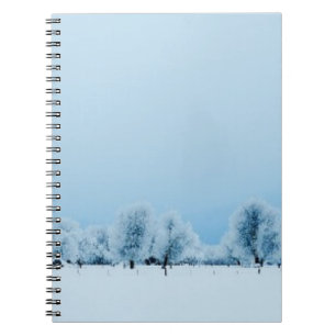 Winter-Bauernhof Notizblock