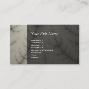 Winter-Baum-Fraktal Visitenkarte