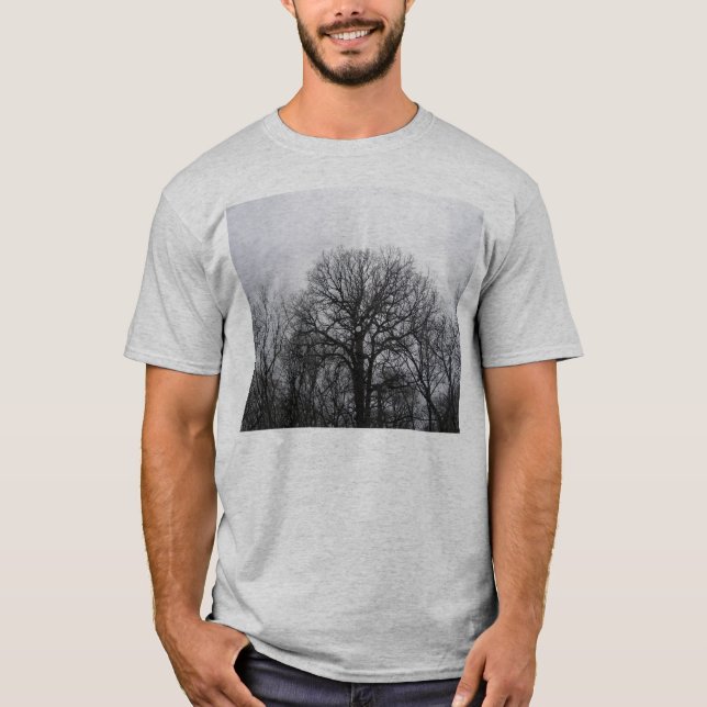 Winter-Bäume bei Thatcher. T-Shirt (Vorderseite)