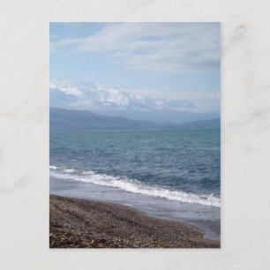 Winter Beach Postkarte