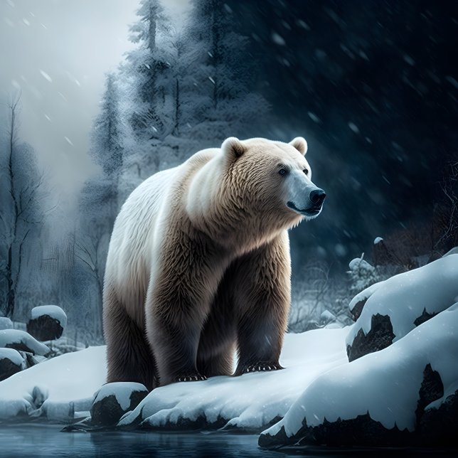 Winter Bear Jigsaw Puzzle (Von Creator hochgeladen)
