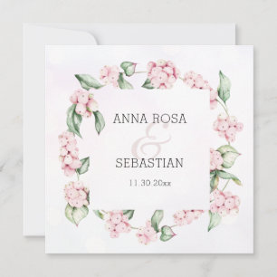 *~* Winter-Beeren AR12 QR RSVP Boho-Hochzeit Einladung