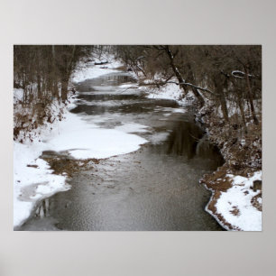 Winter bei The Creek Poster