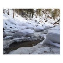 Winter-Bergfluss – Wilde Natur Rumänien