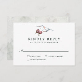 Winter Berries Botanische Hochzeit RSVP