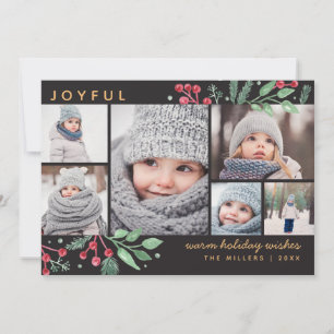 Winter Berries Grün Weihnachten Mehrjähriges Foto