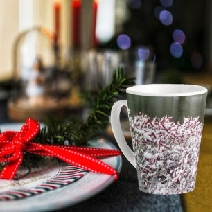 Winter Berries Latte Tasse