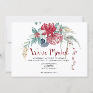 Winter Berries Rustikale Feiertage Ankündigung