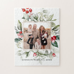 Winter Berry Family Foto Puzzle