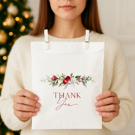Winter Berry Thank You Geschenktütchen
