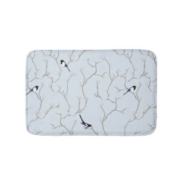 Winter BIrds Badematte