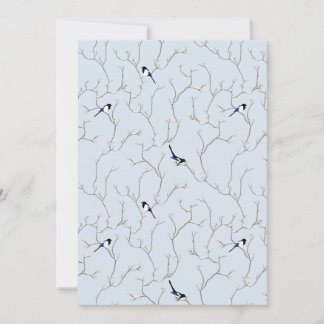 Winter Birds Einladung