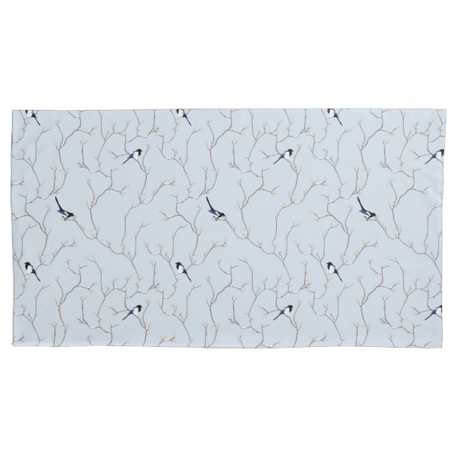 Winter Birds Kissenbezug (Vorderseite-Links)