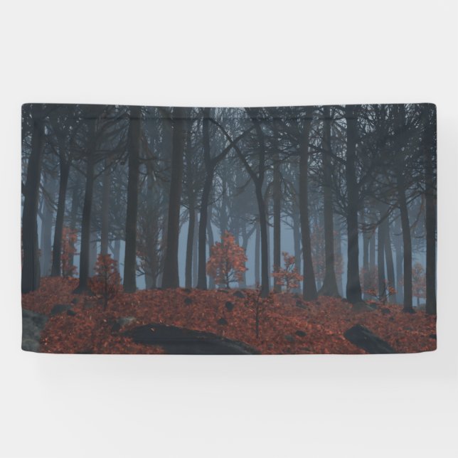 Winter-Blätter-Banner Banner (Horizontal)