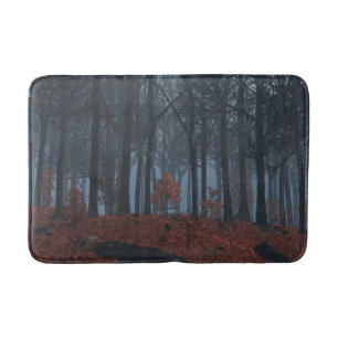 Winter Blätter Bathmat Badematte