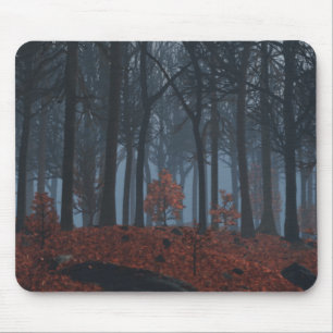 Winter Blätter Mousepad