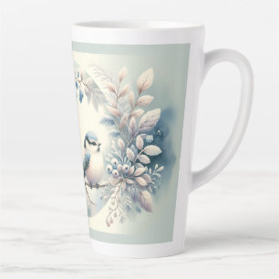 Winter Blaubeeren-Kranz Milchtasse