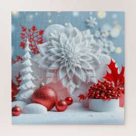 Winter Blossom Composition Puzzle