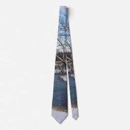 Winter Blue James River Neck Tie Krawatte