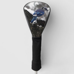 Winter Blue Jay Golf Headcover